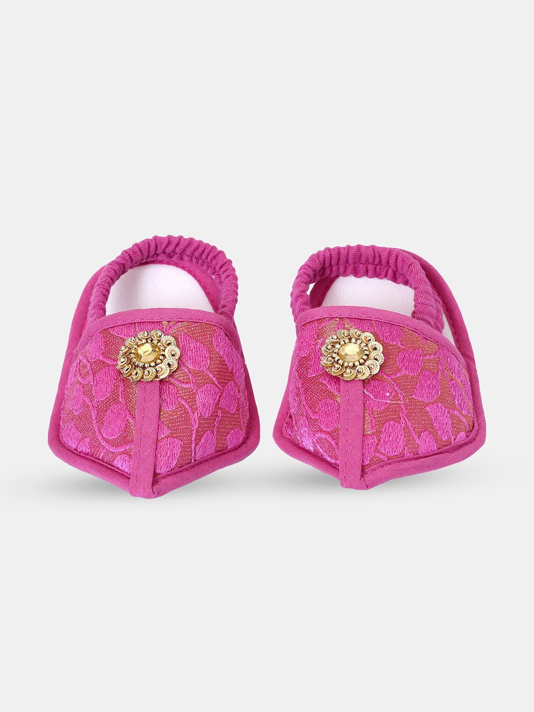

Hopscotch Infants Embellished Booties, Pink
