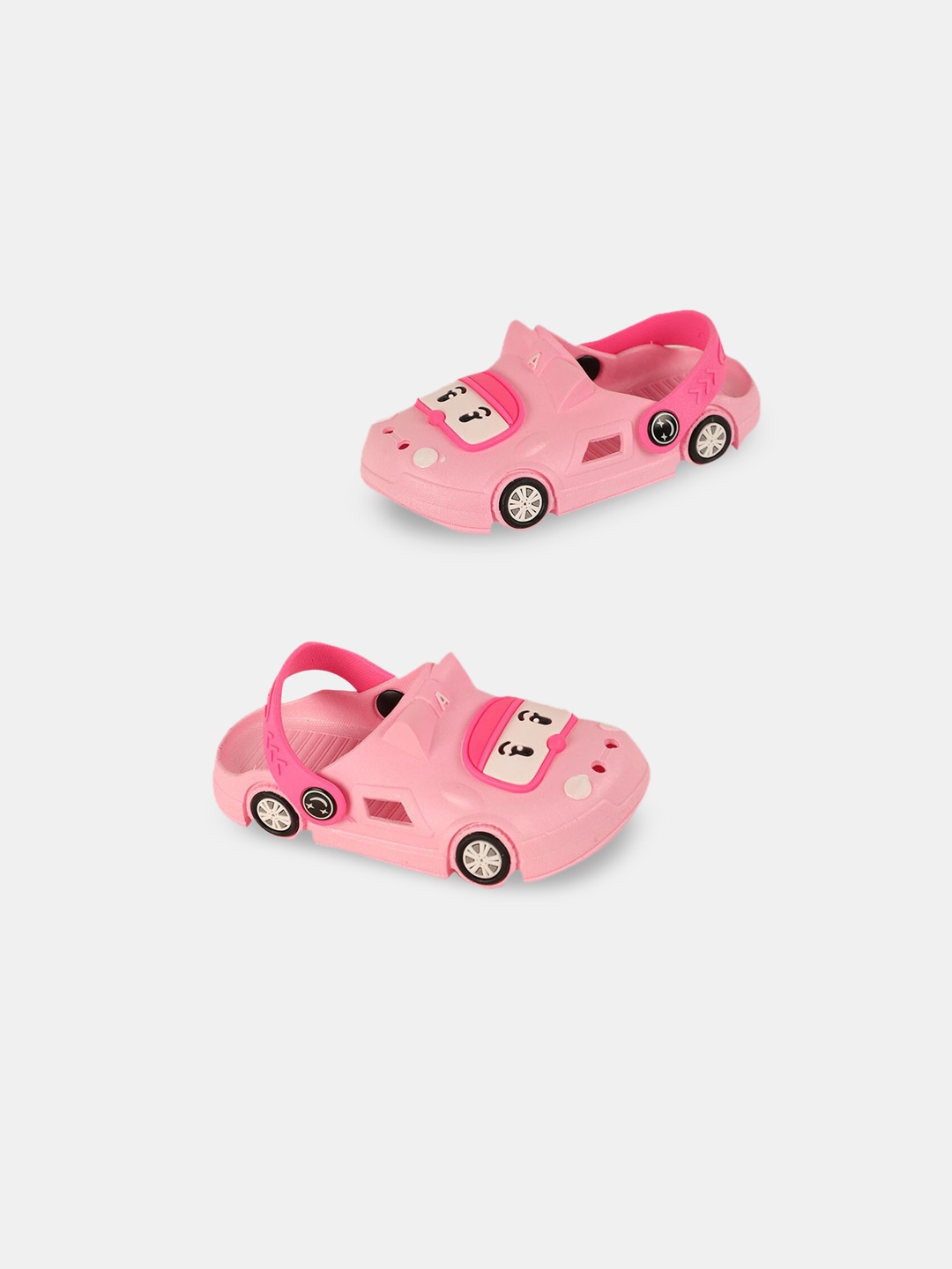 

Hopscotch Girls Slip-On PU Clogs, Pink