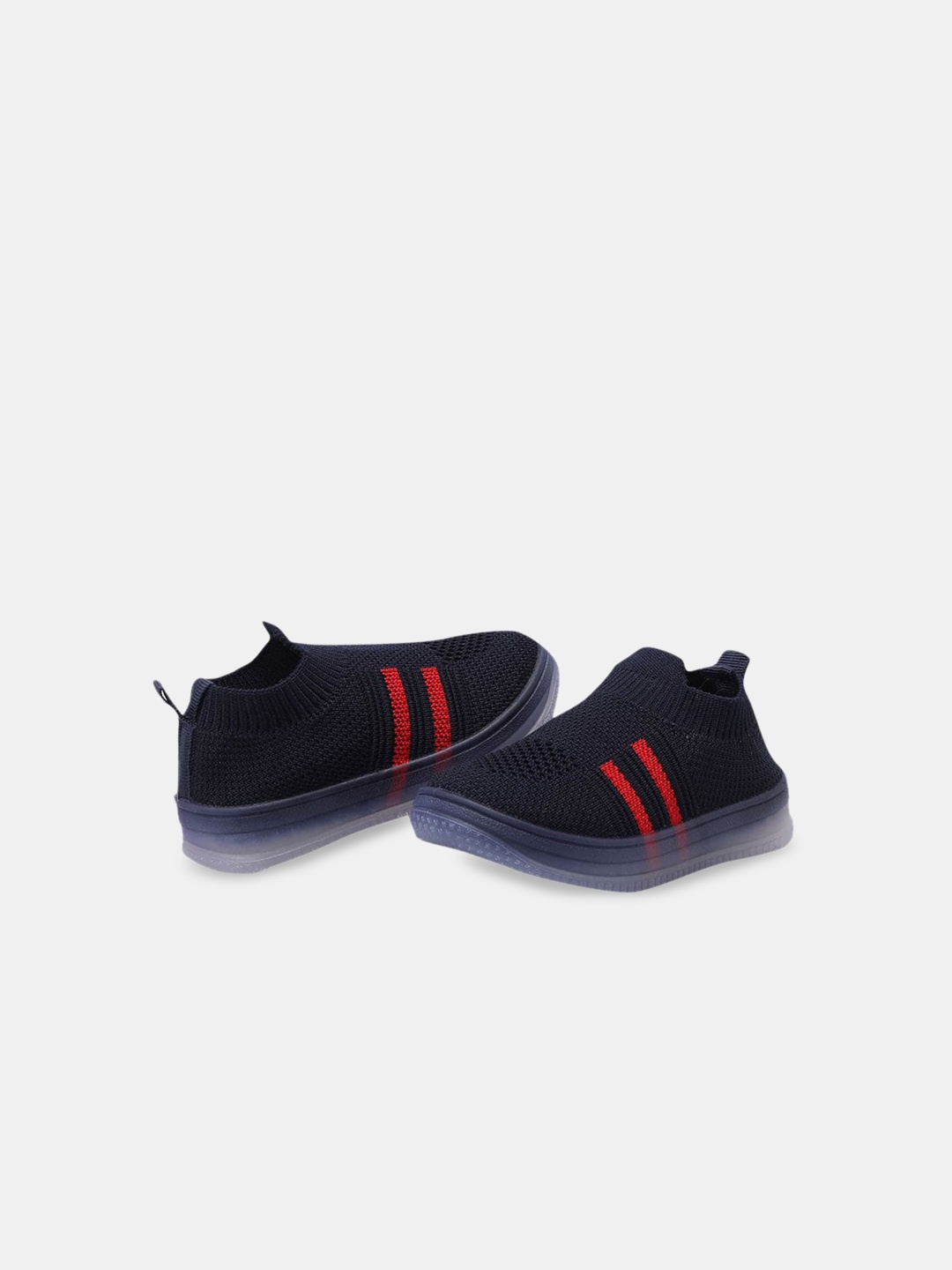 

Hopscotch Kids Woven Design Slip-On Sneakers, Blue