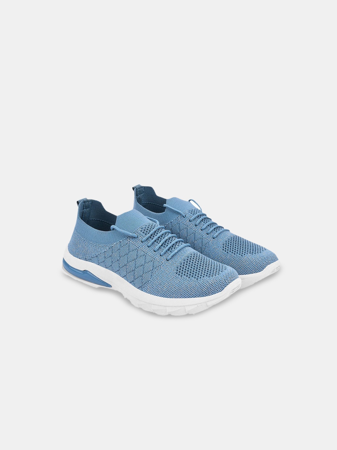 

Hopscotch Kids Woven Design Sneakers, Blue