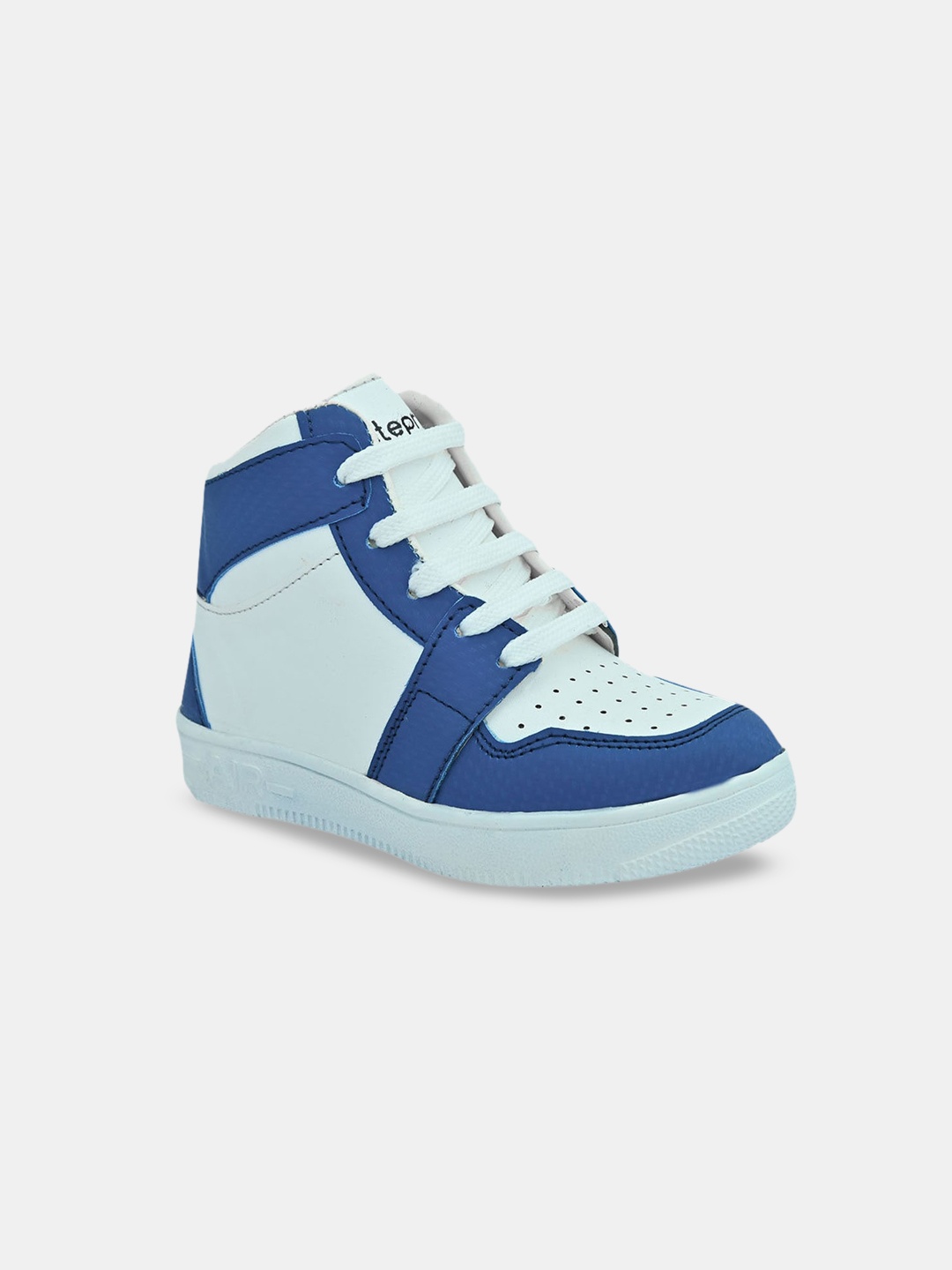 

Hopscotch Boys Colourblocked Mid-Top Sneakers, Blue