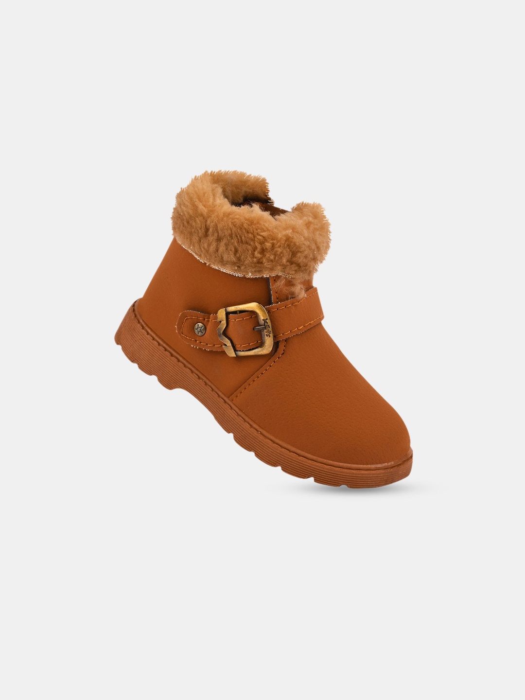 

Hopscotch Girls Fur Winter Boots, Tan