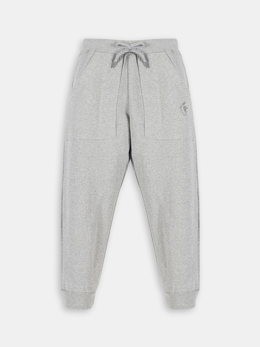 

Hopscotch Kids Mid-Rise Cotton Joggers, Grey