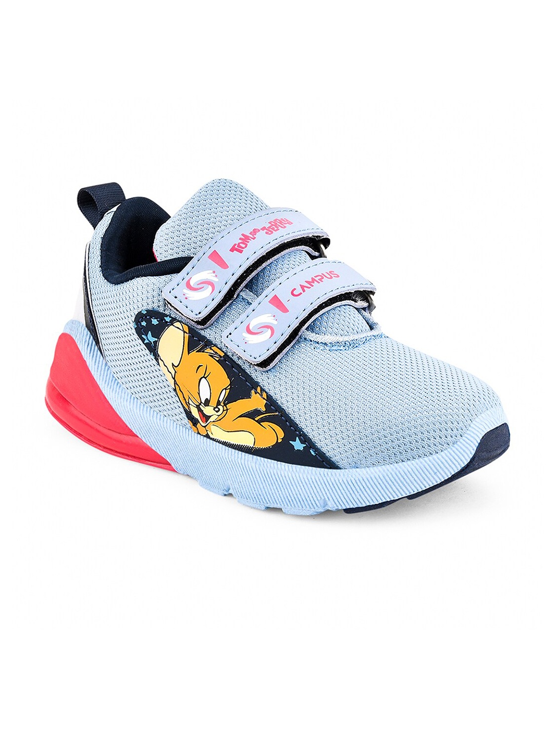 

Campus Kids Tom & Jerry Printed Running Shoes, Blue