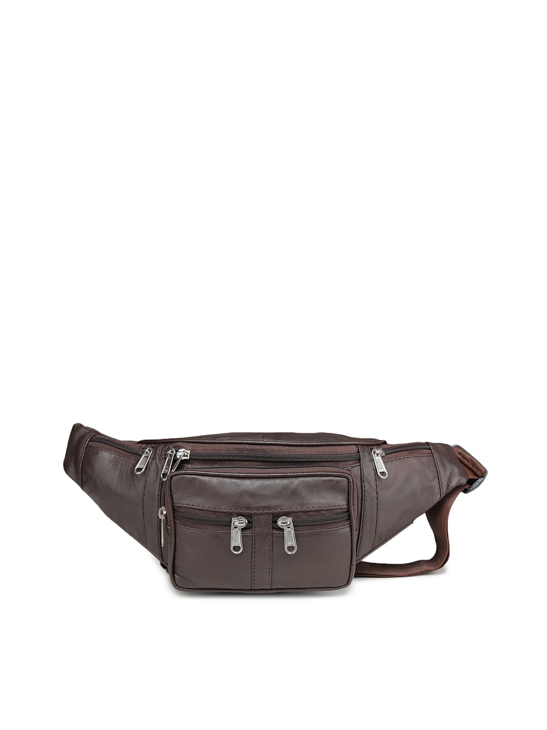 

K London Leather Waist Pouch, Brown