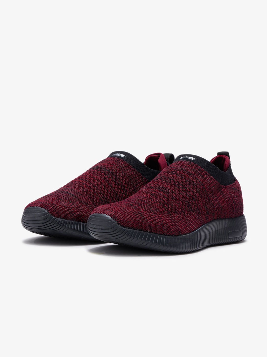 

STARTER Men Woven Design Slip-On Sneakers, Maroon