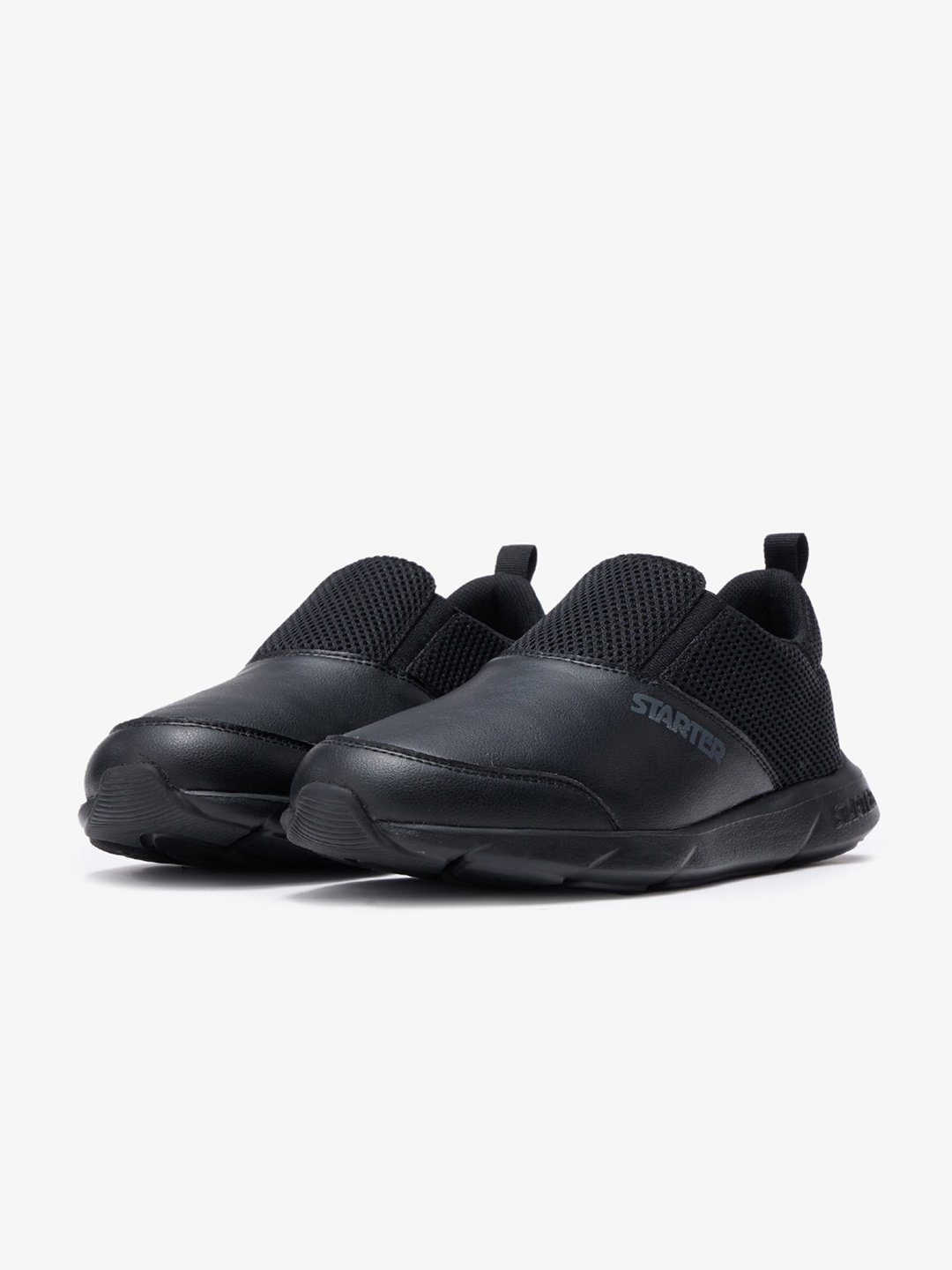 

STARTER Men Slip-On Round Toe Sneakers, Black