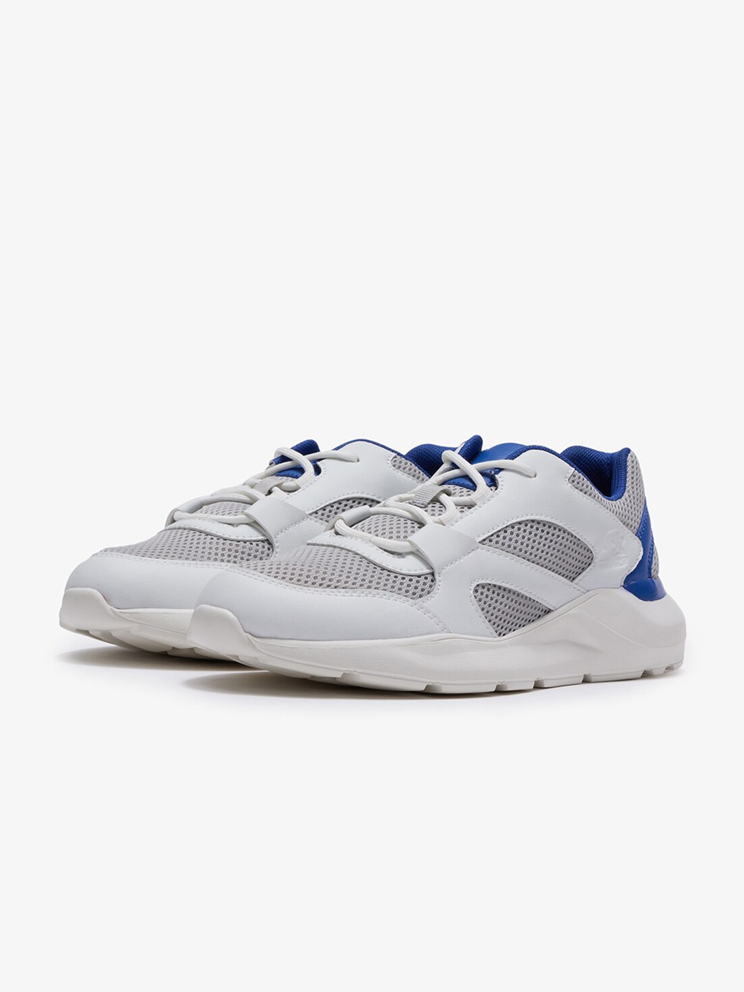 

STARTER Men Colourblocked Round Toe Sneakers, White