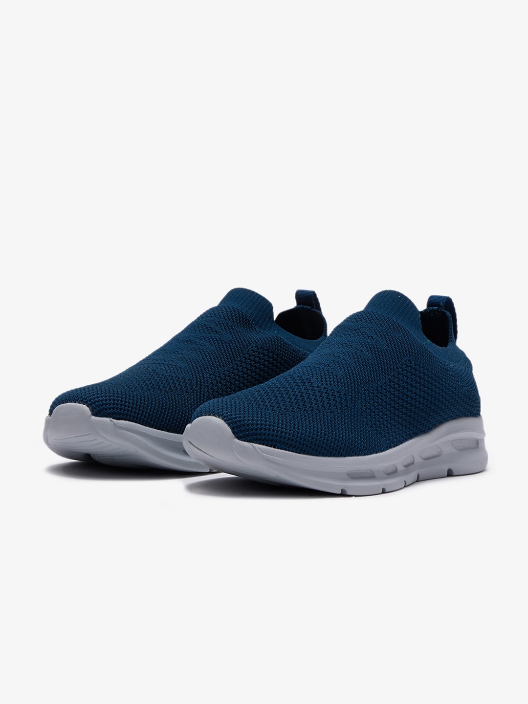 

STARTER Men Woven Design Fylknit Slip-On Sneakers, Blue