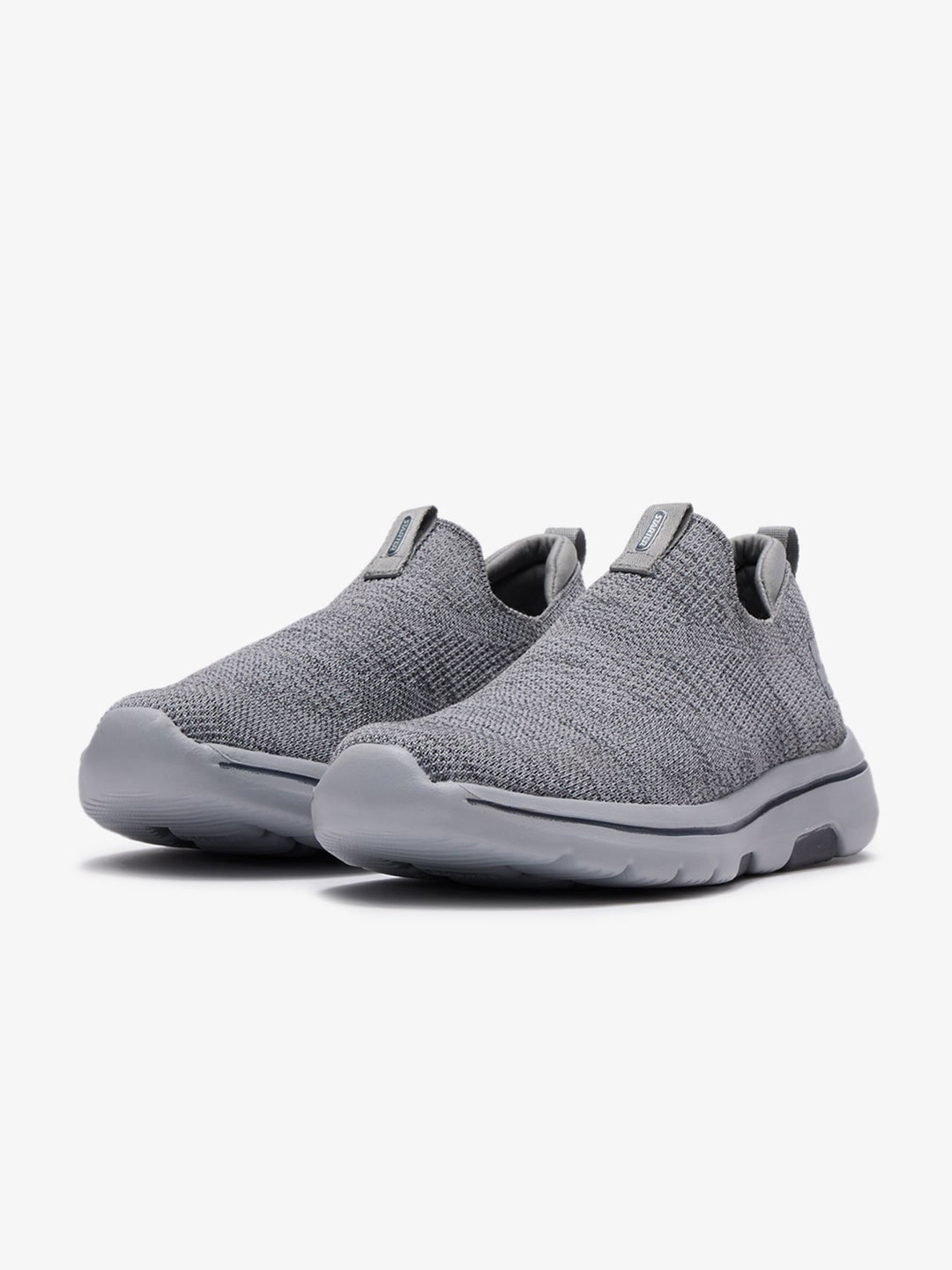 

STARTER Men Woven Design Fylknit Slip-On Sneakers, Grey