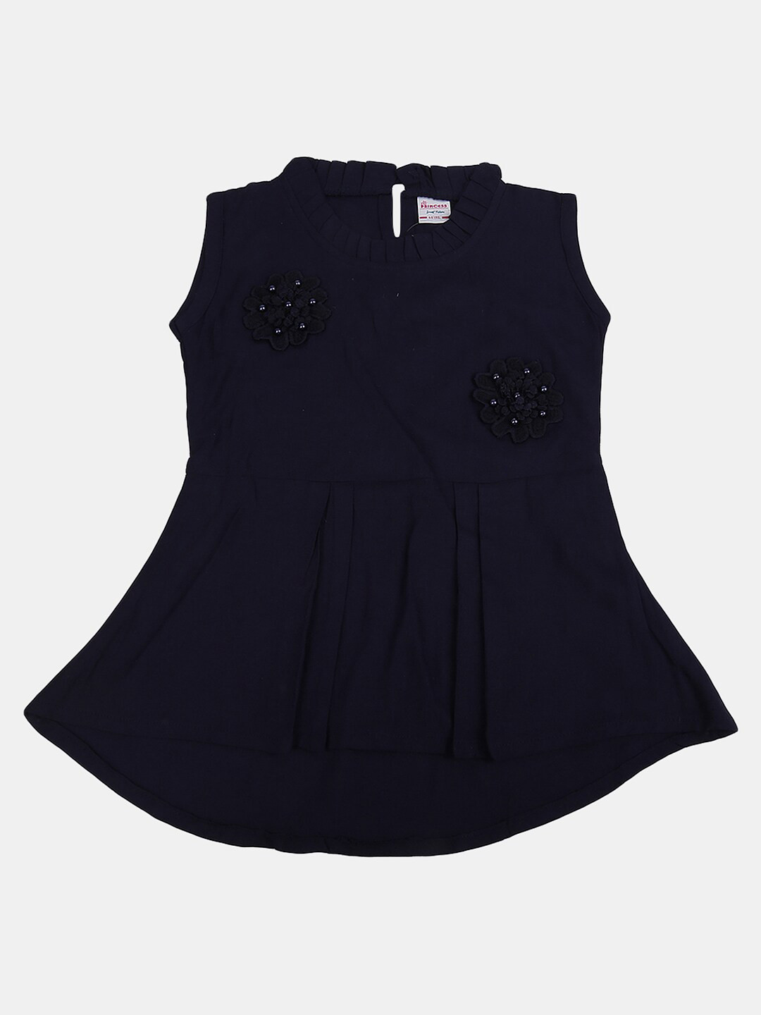 

V-Mart Navy Blue Blouson Top