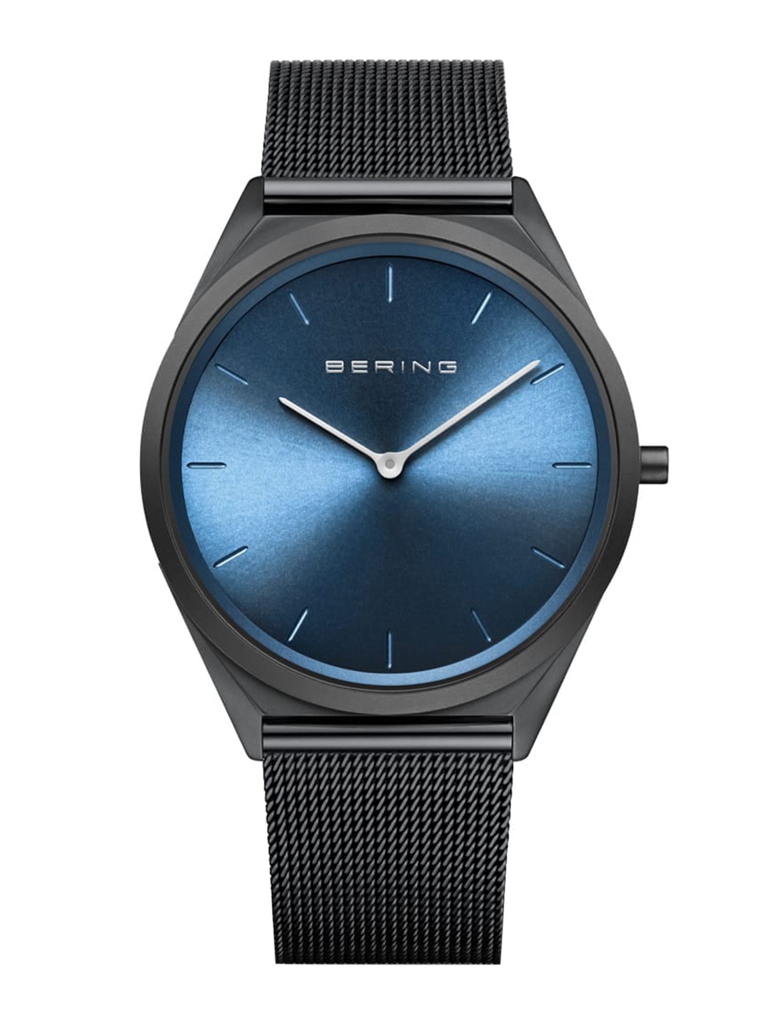 

BERING Men Stainless Steel Bracelet Style Strap Analogue Watch 17039-227, Blue