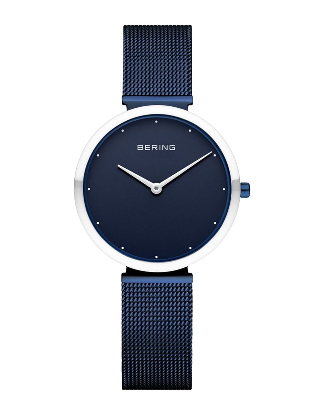 

BERING Women Stainless Steel Strap Analogue Watch 18132-397, Blue