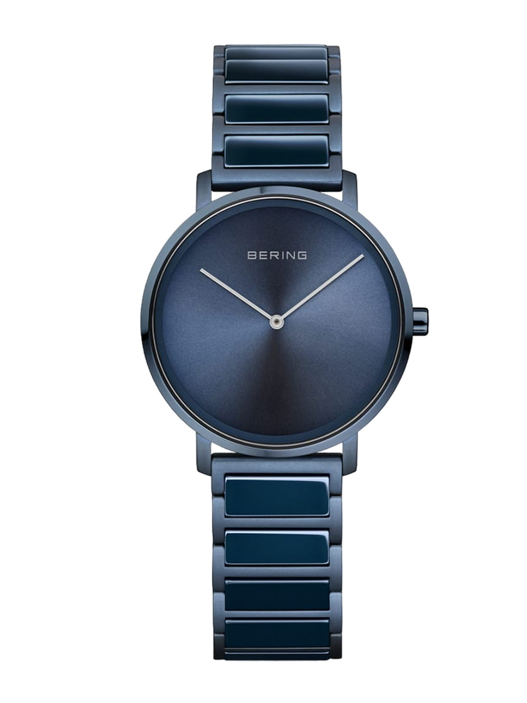 

BERING Women Ceramic Bracelet Style Strap Analogue Watch 18531-797, Blue