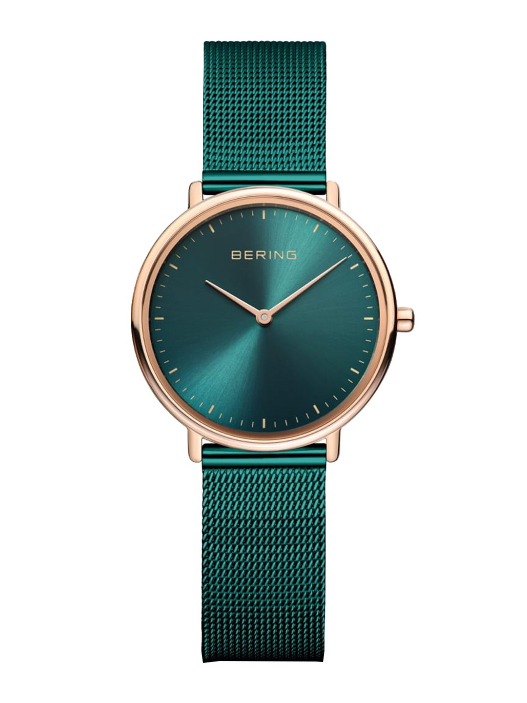 

BERING Women Stainless Steel Bracelet Style Straps Analogue Watch, Green