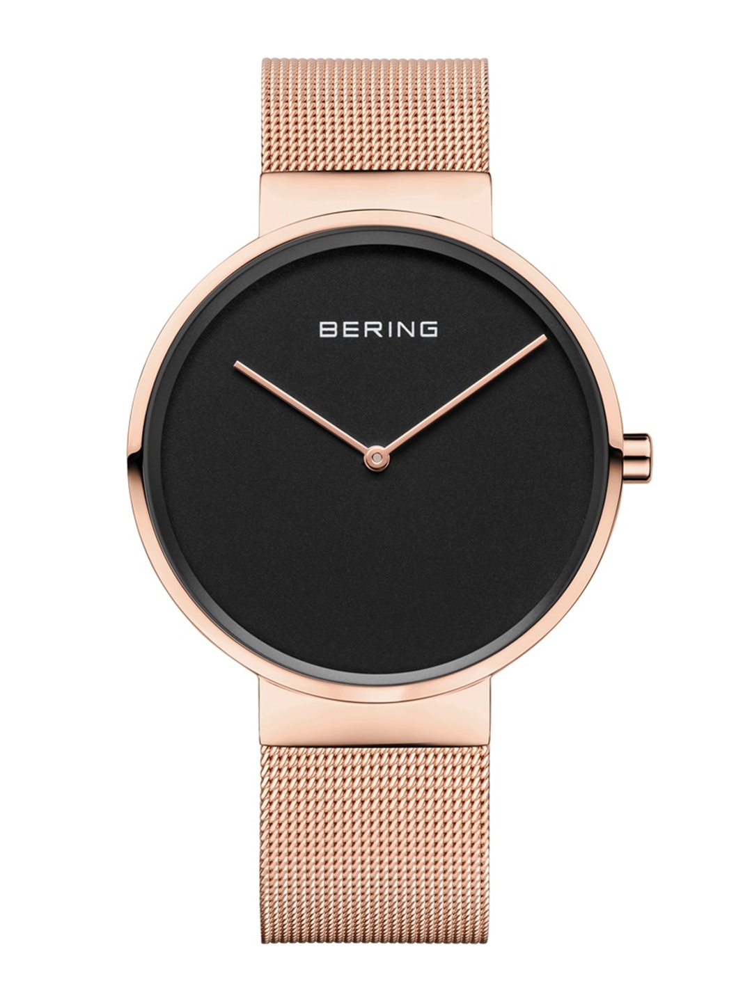 

BERING Men Stainless Steel Bracelet Style Straps Analogue Watch 14539-362, Black