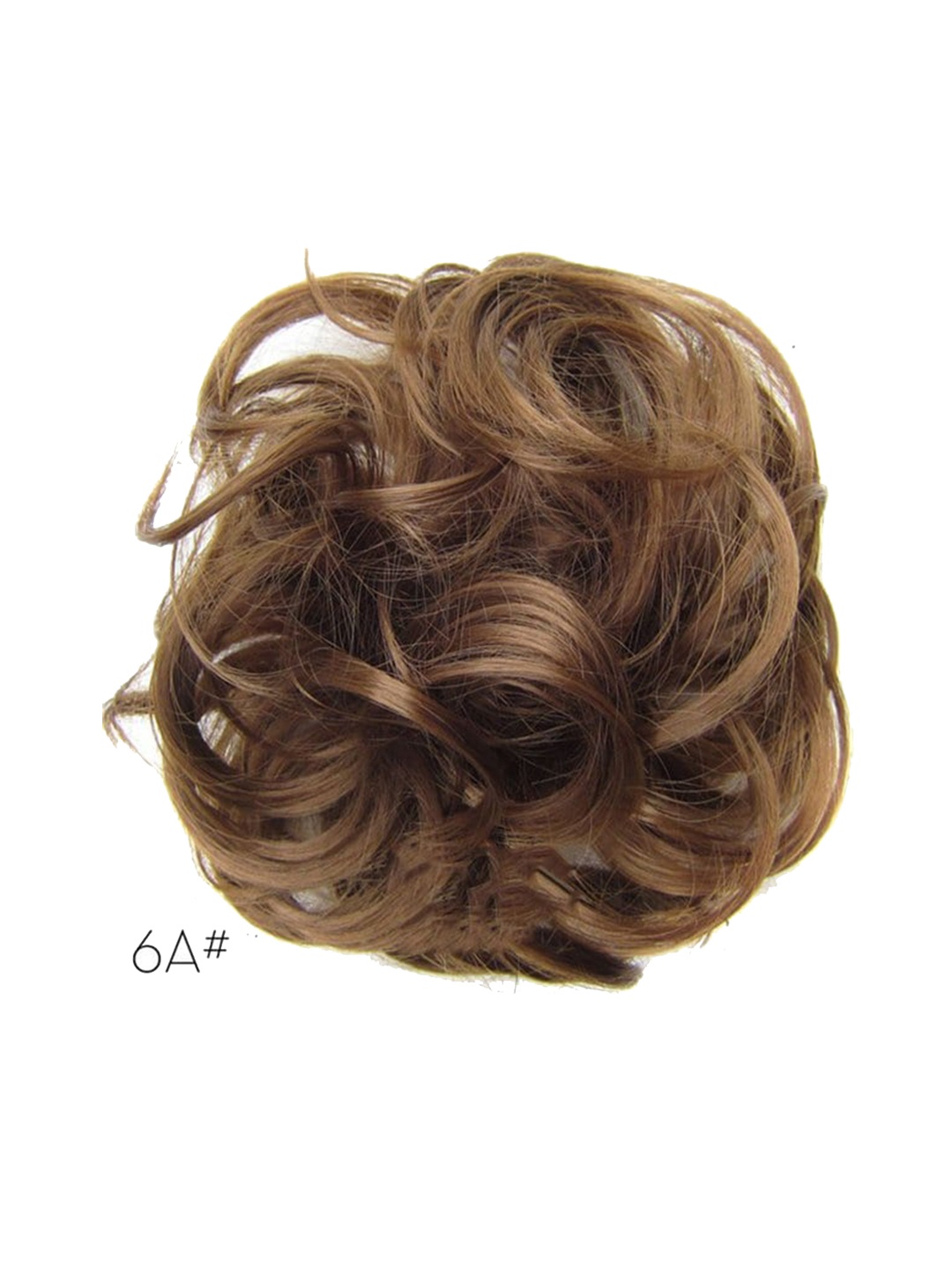 

CHANDERKASH Synthetic Nylon Messy Hair Bun Scrunchies Extensions - Natural Brown
