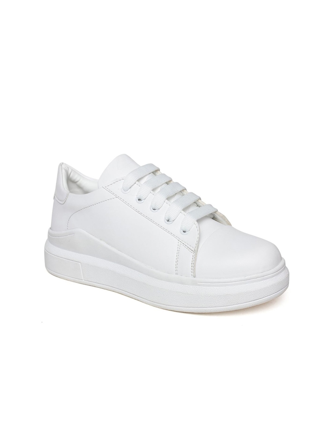 

Longwalk Women Lace-Ups Round Toe Sneakers, White