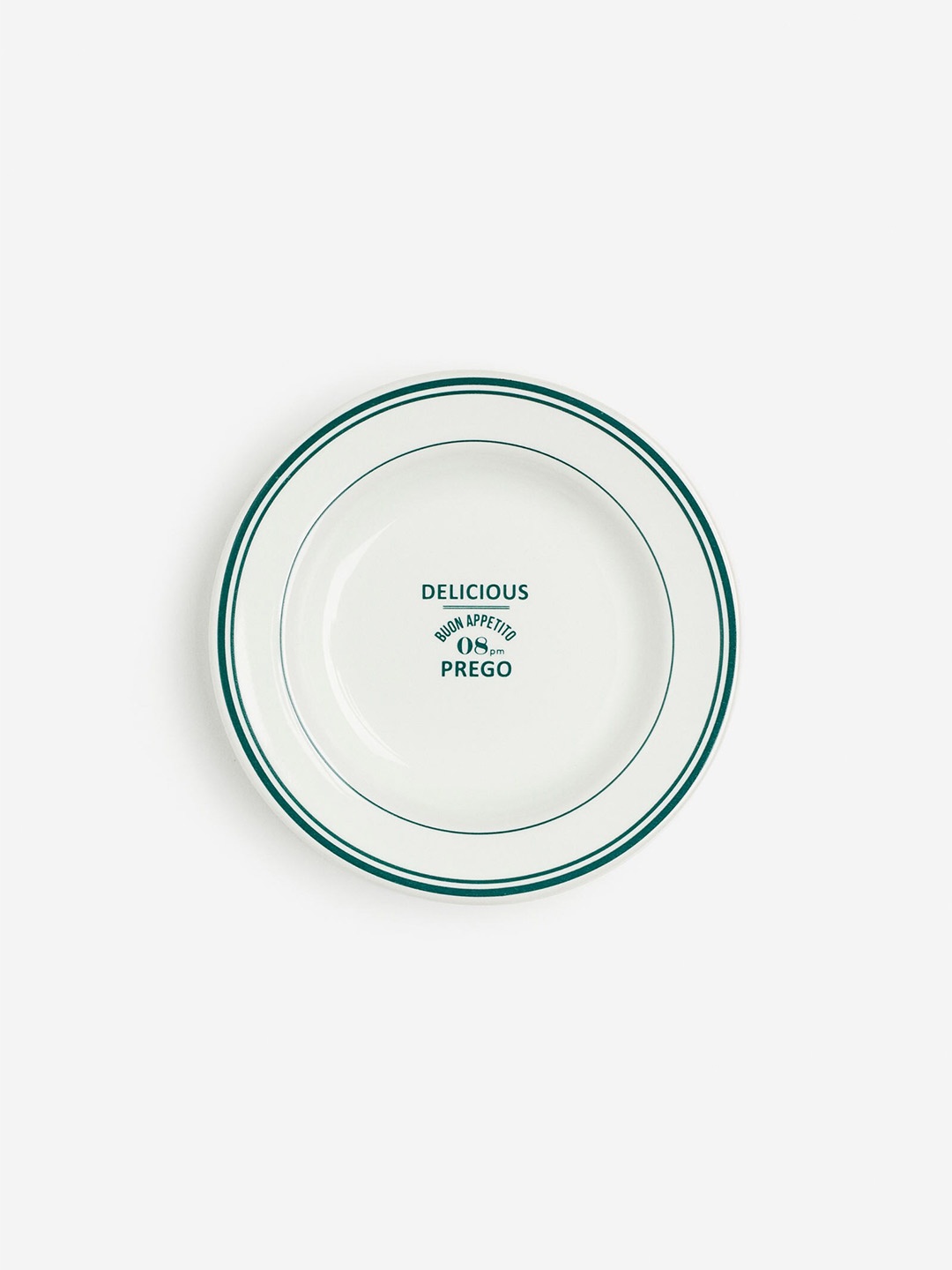 

H&M Stoneware Mini Plate, White