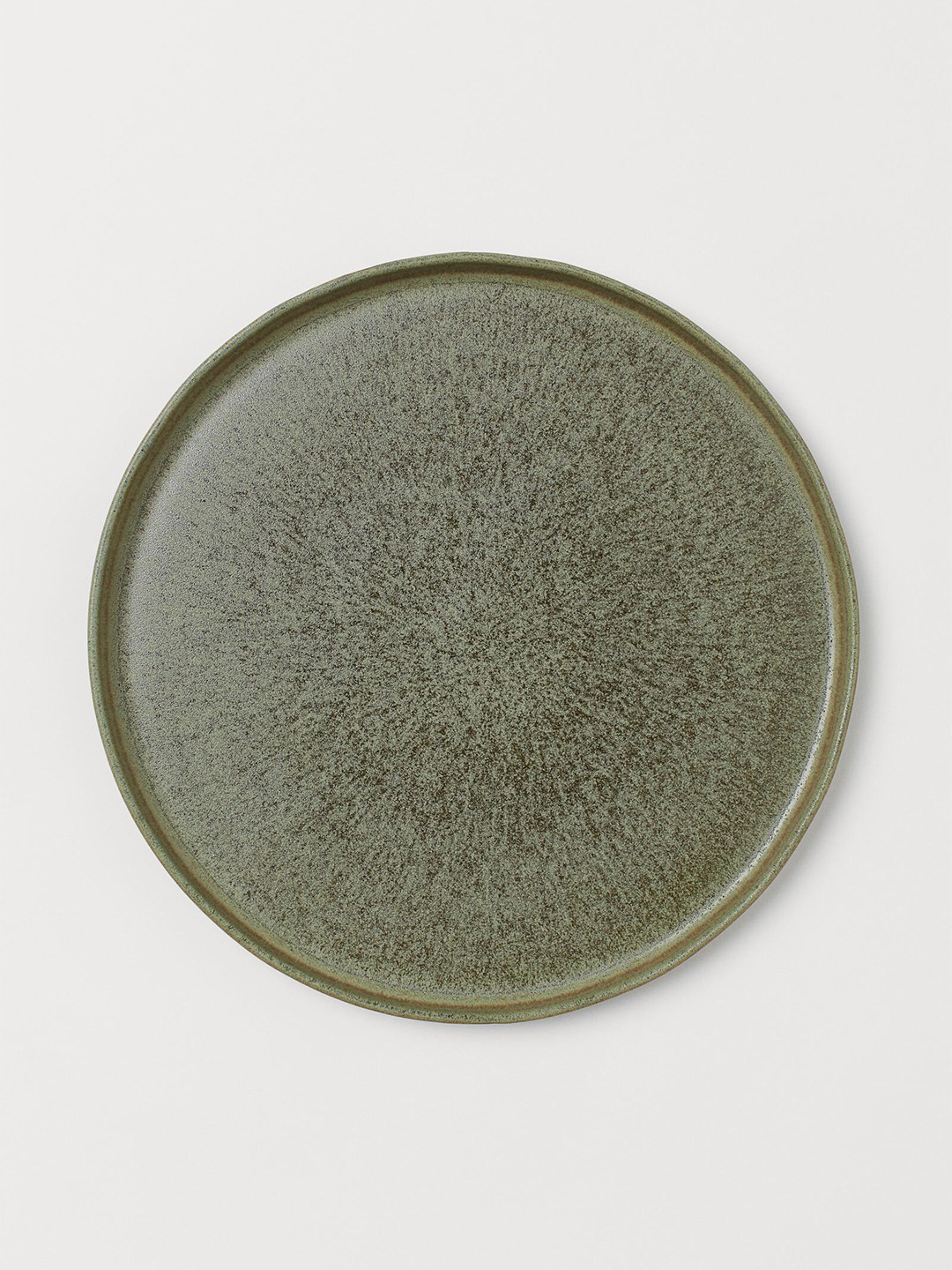 

H&M Green Large Stoneware Plate