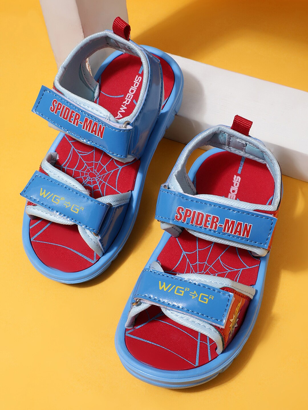 

Kids Ville Boys Spider-Man Printed Comfort Sandals, Blue