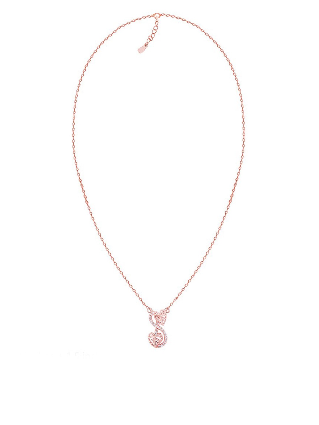 

GIVA 925 Sterling Silver Rose Gold-Plated Chain