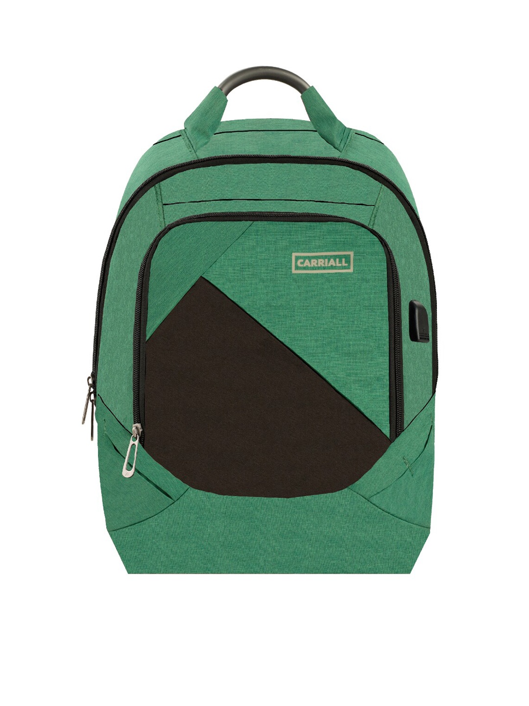 

CARRIALL Unisex Up to 16 inch Smart Laptop Backpack with Charging Port, Green