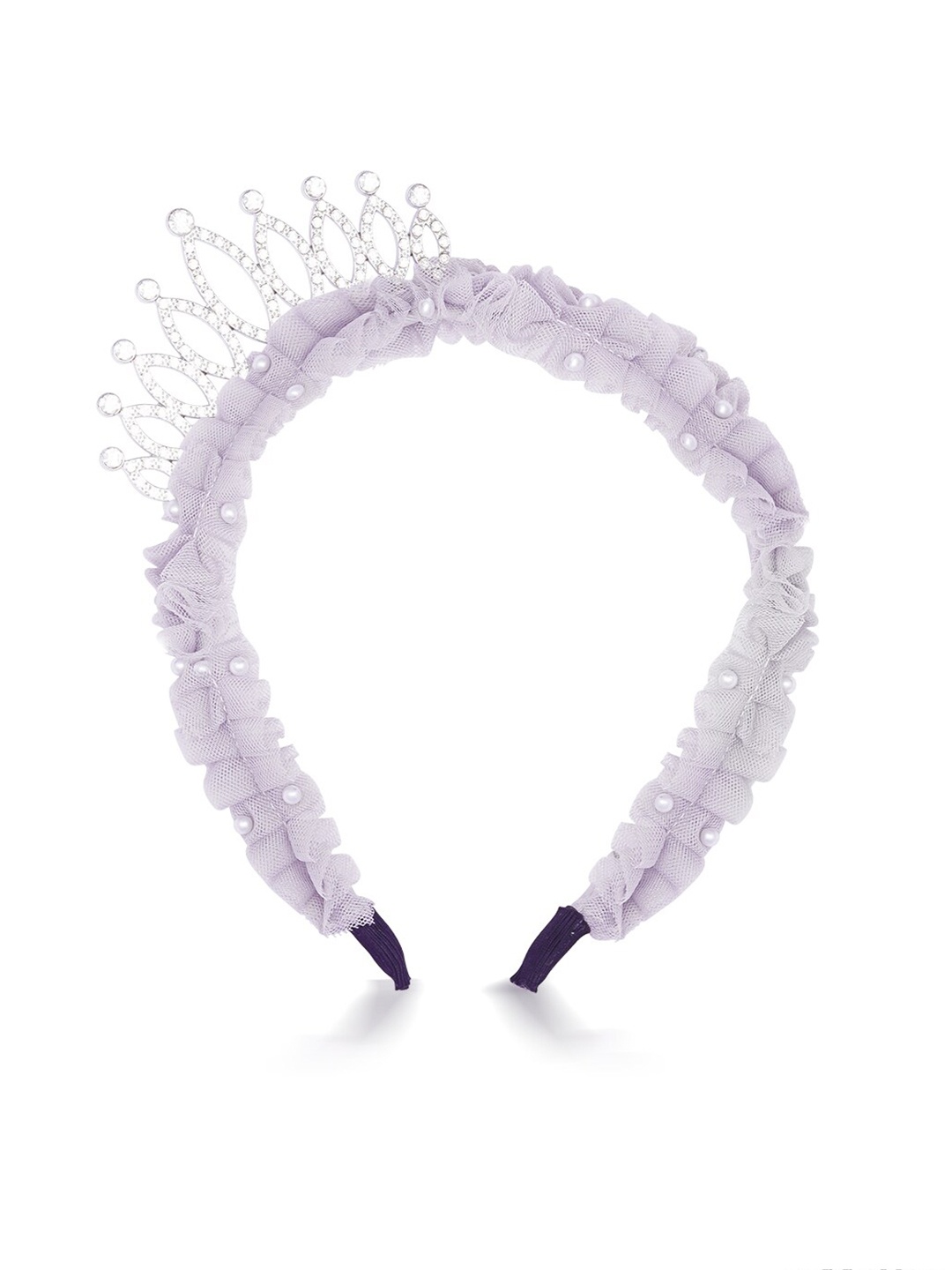 

HAIR DRAMA COMPANY Girls Set of 2 Embellished Hair Accessory Set, Grey