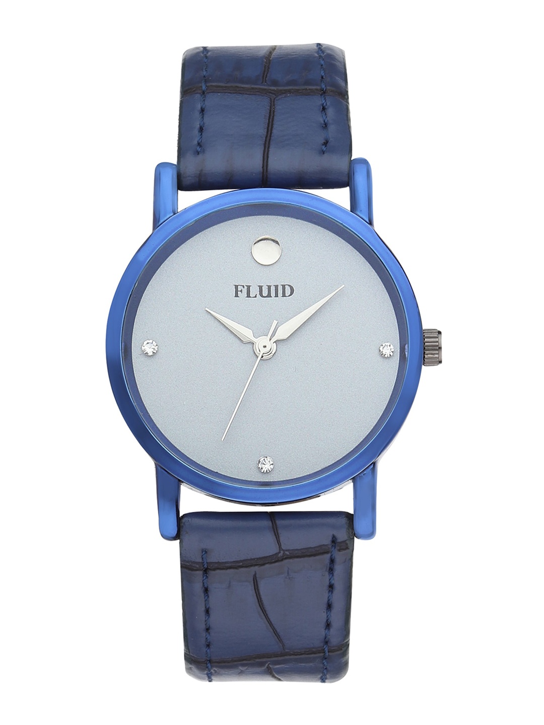 

FLUID Women Leather Straps Analogue Watch(FL23-788L), White