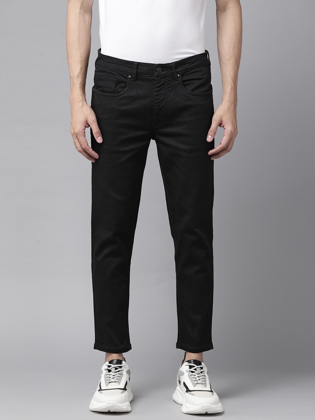 

Blackberrys Men Urban Skinny Fit Stretchable Jeans, Black