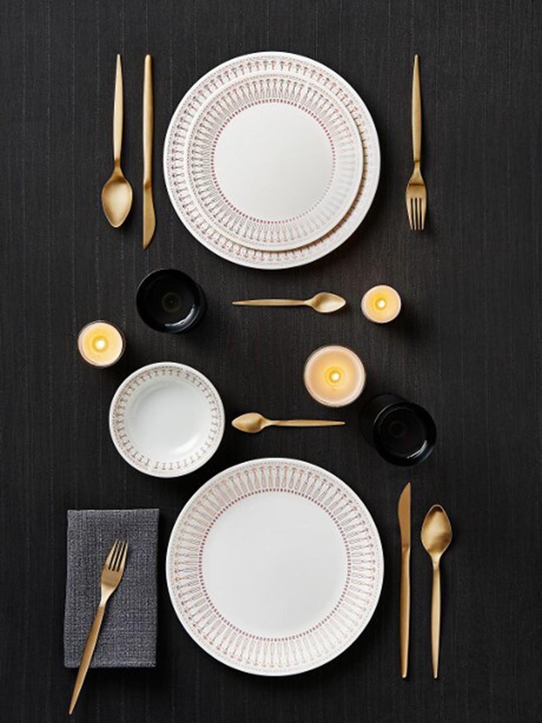 

Corelle Asia Collection White & Brown 2 Piece Printed Vitrelle Glass Bowls 828 ml Each