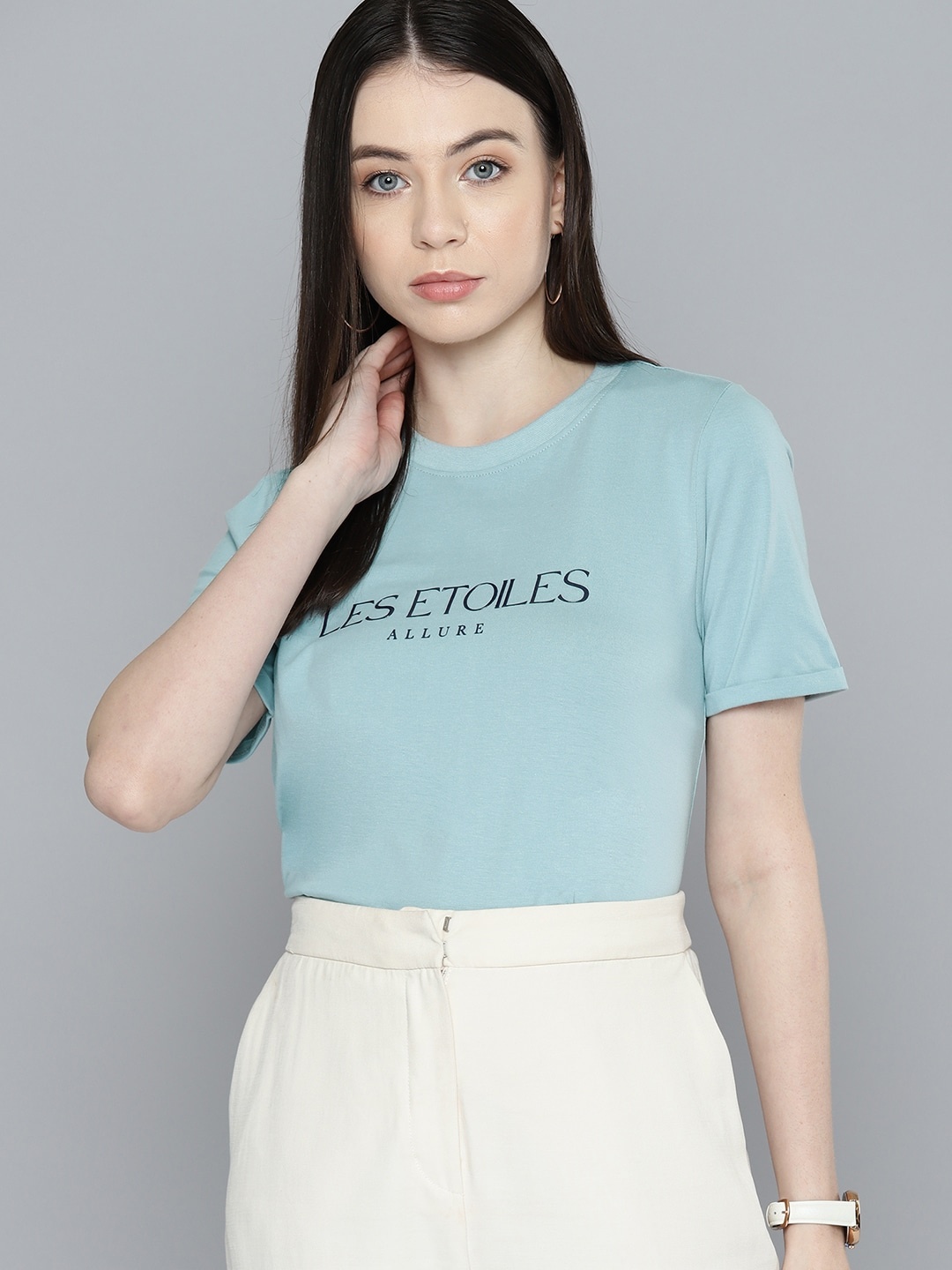 

Chemistry Typography Printed Pure Cotton T-shirt, Blue