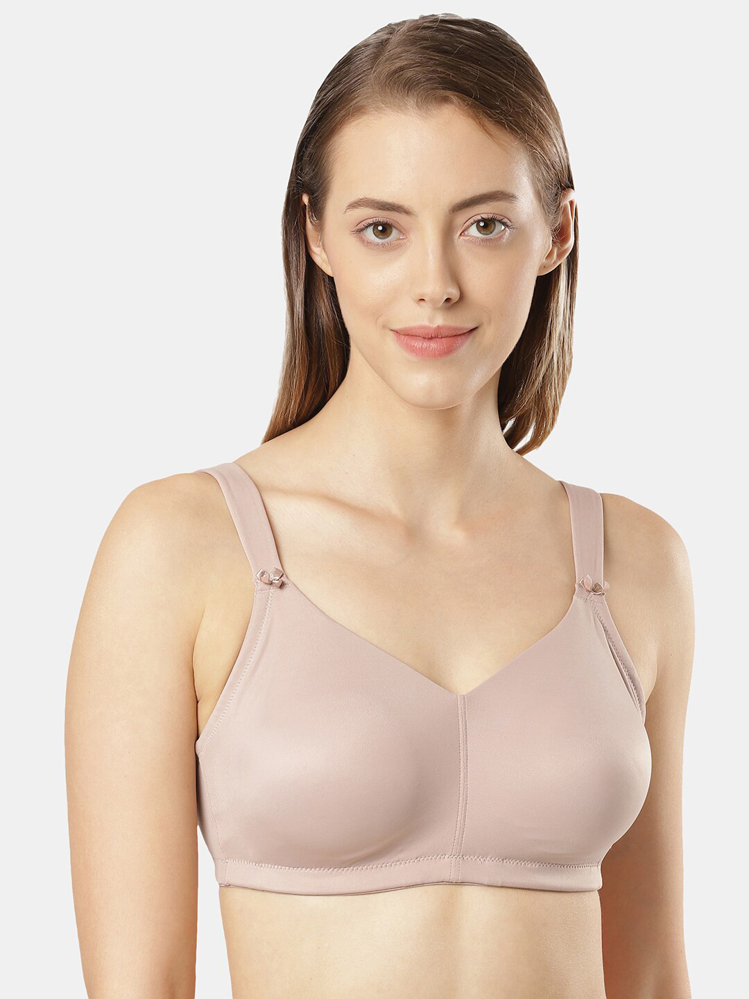 

Jockey Soft Wonder Non Padded Minimizer Bra, Beige