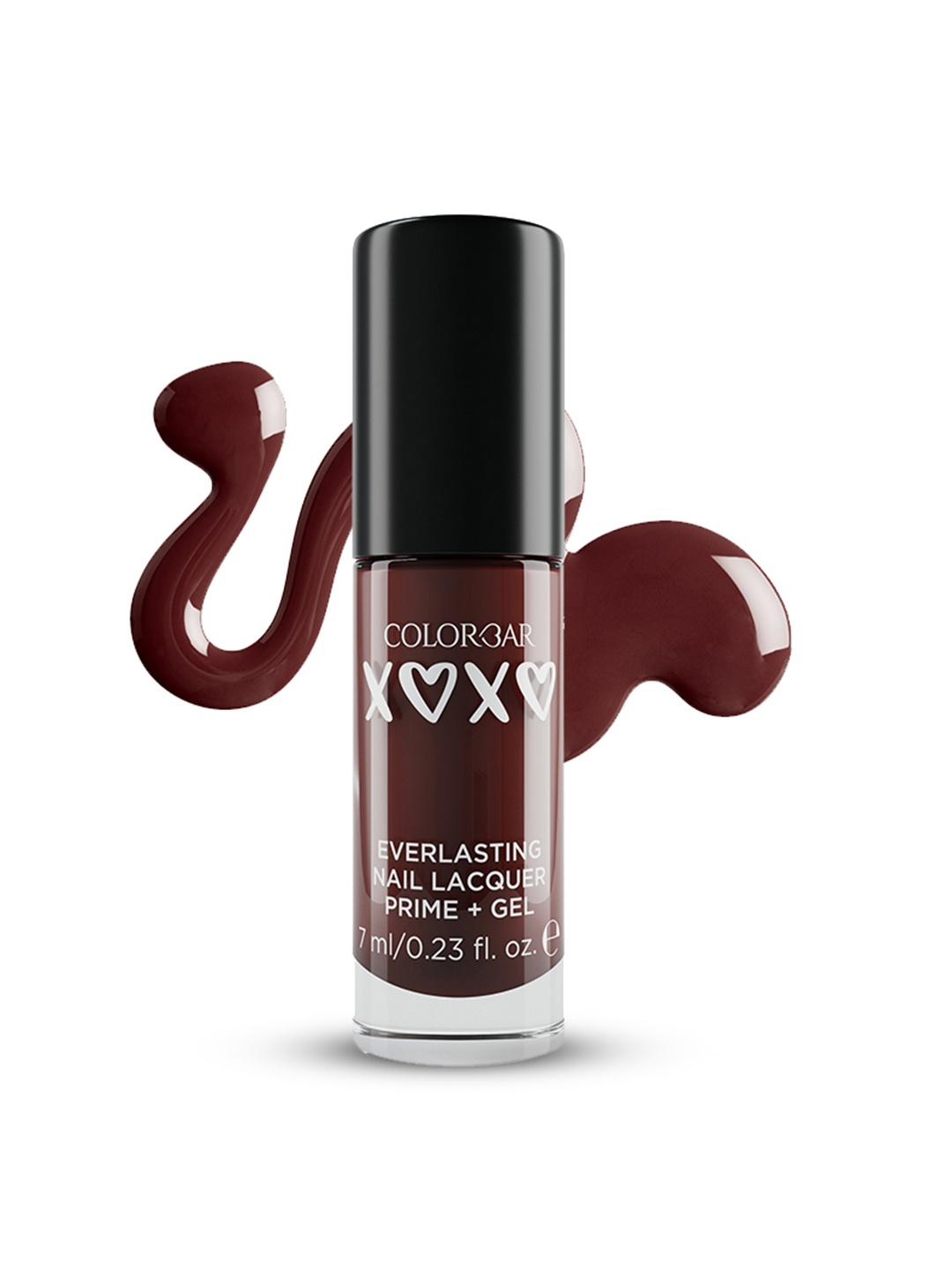 

Colorbar XOXO Everlasting Prime+Gel Glossy Nail Lacquer 7 ml - Killer Vibes, Red