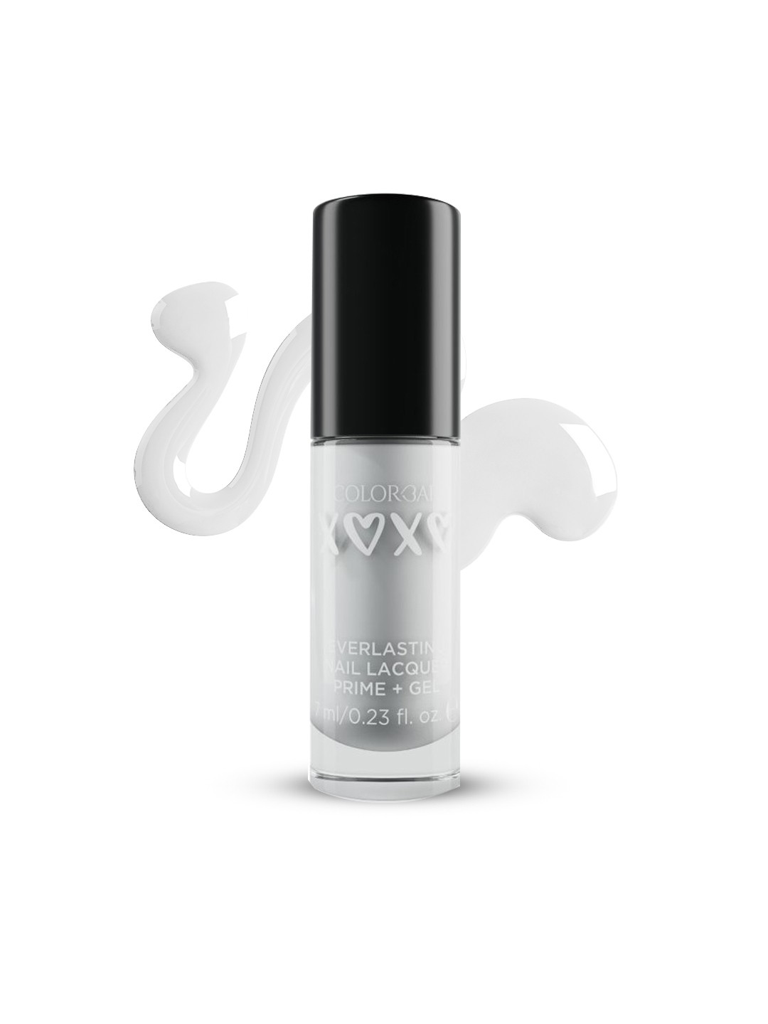 

Colorbar XOXO Everlasting Prime + Gel Long-Wearing Nail Lacquer 7ml - Pure, White