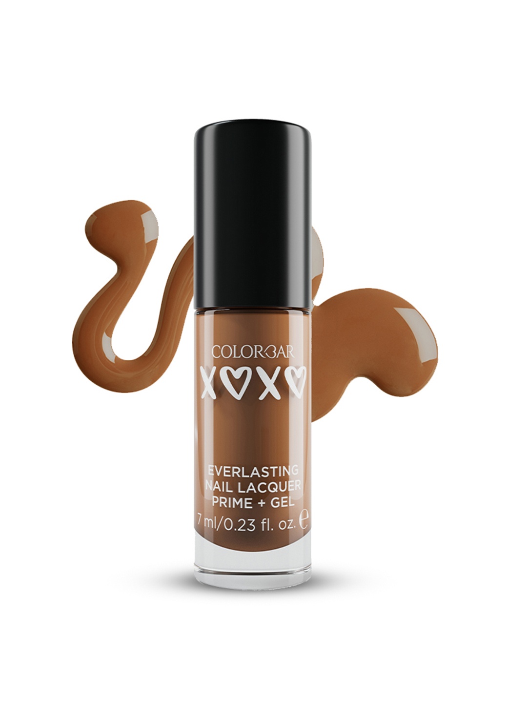 

Colorbar XOXO Everlasting Prime + Gel Nail Lacquer 7 ml - Go Chic 022, Coffee brown