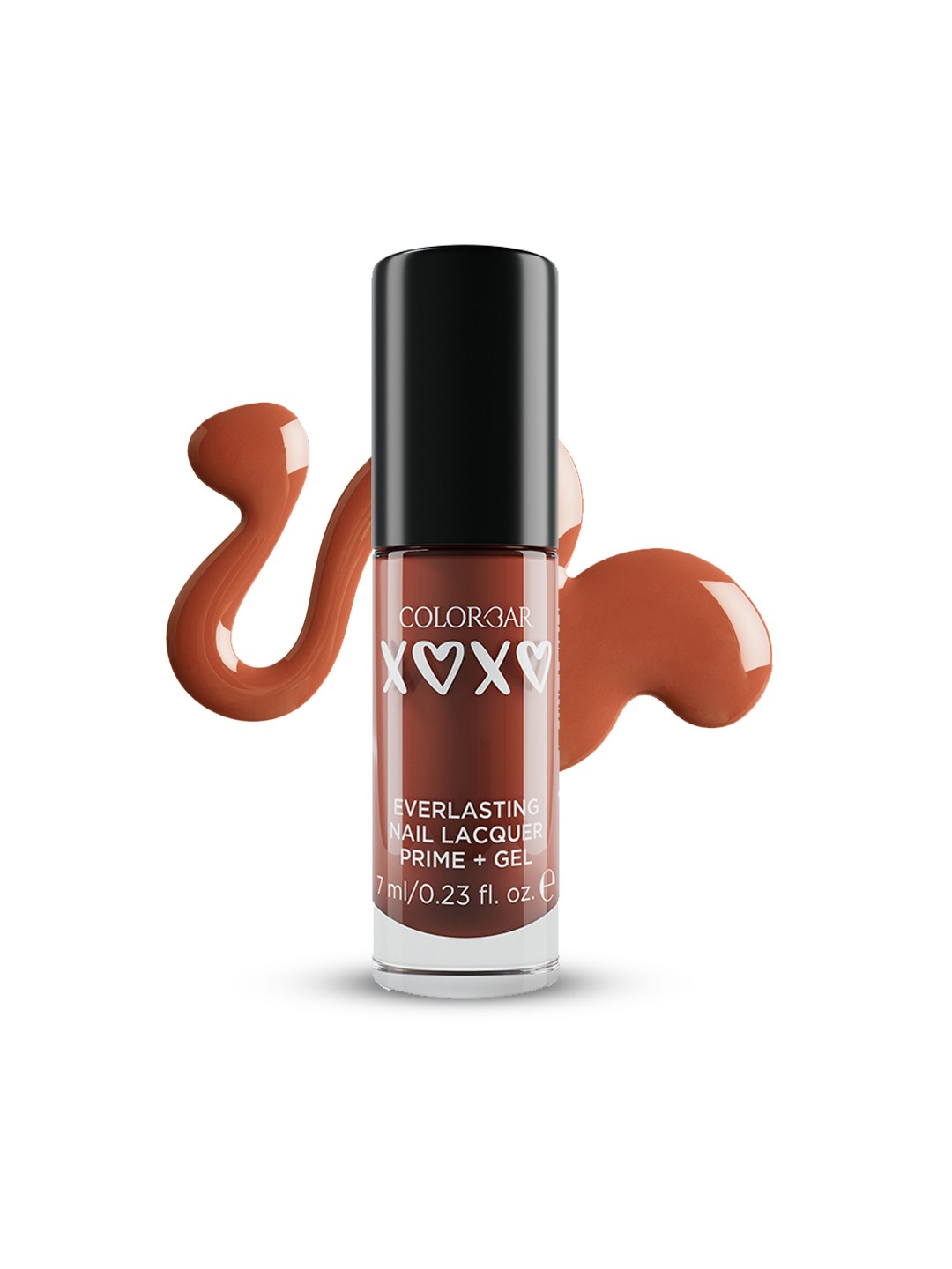 

Colorbar XOXO Everlasting Prime + Gel Nail Lacquer 7ml - Muddy Love, Brown