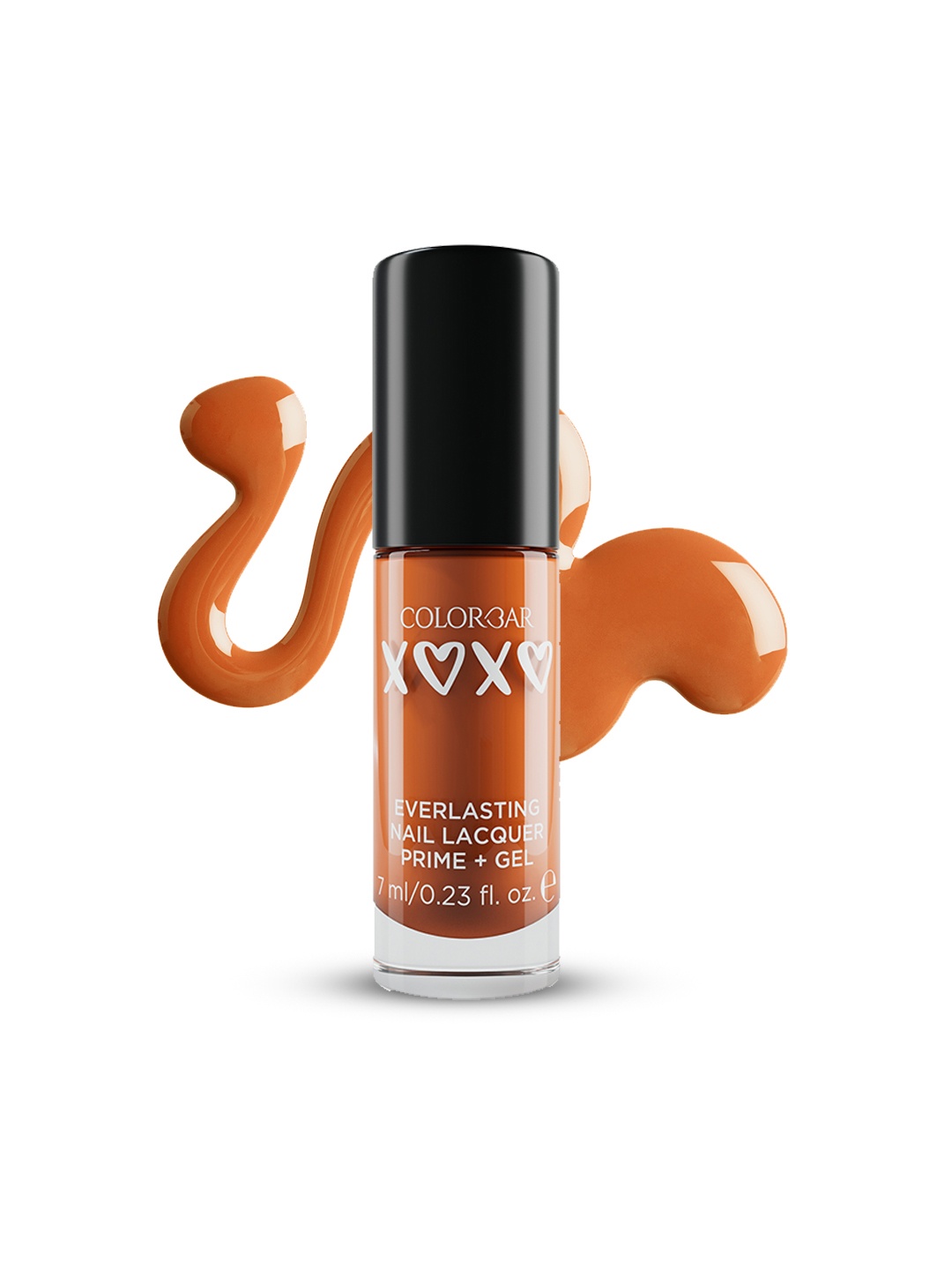 

Colorbar XOXO Everlasting Prime + Gel Nail Lacquer 7ml - Once & Floral, Orange