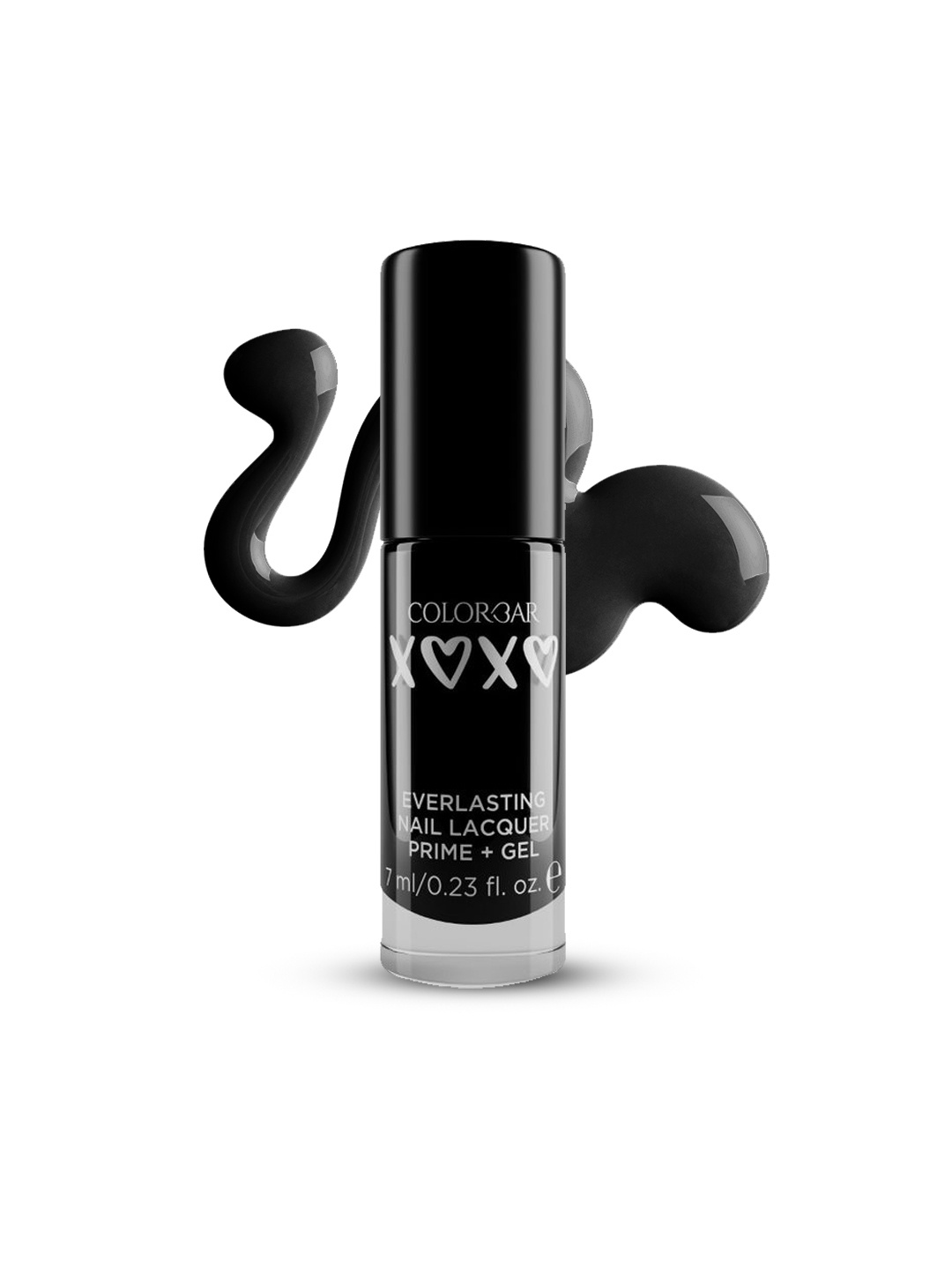 

Colorbar XOXO Everlasting Prime + Gel Long-Wearing Nail Lacquer 7ml - Black Magic