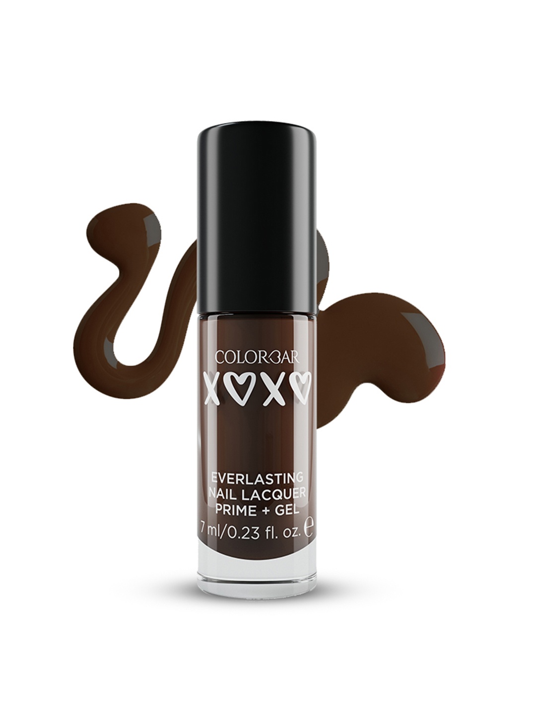 

Colorbar XOXO Everlasting Prime + Gel Nail Lacquer 7 ml - Bare Beauty 023, Coffee brown