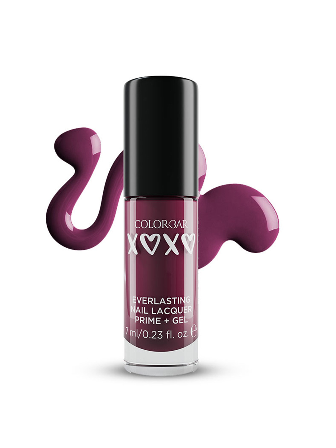 

Colorbar XOXO Everlasting Prime + Gel Nail Lacquer 7 ml - Looking Pretty 017, Violet