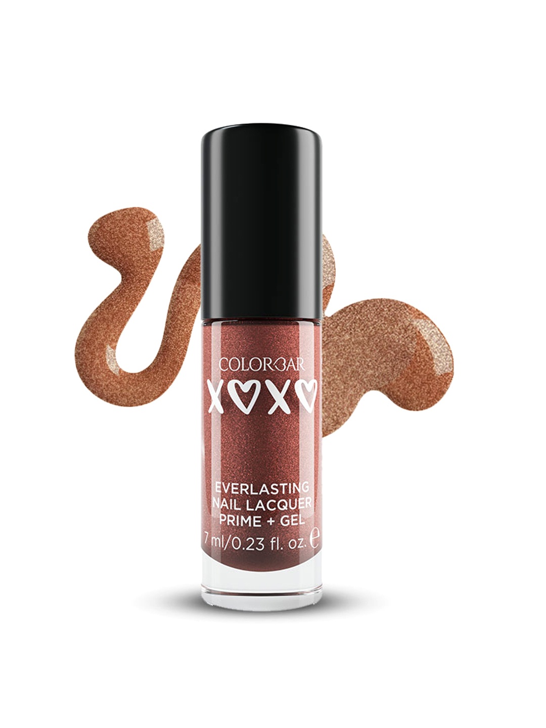 

Colorbar XOXO Everlasting Prime + Gel Nail Lacquer 7 ml - Killer Queen 031, Brown