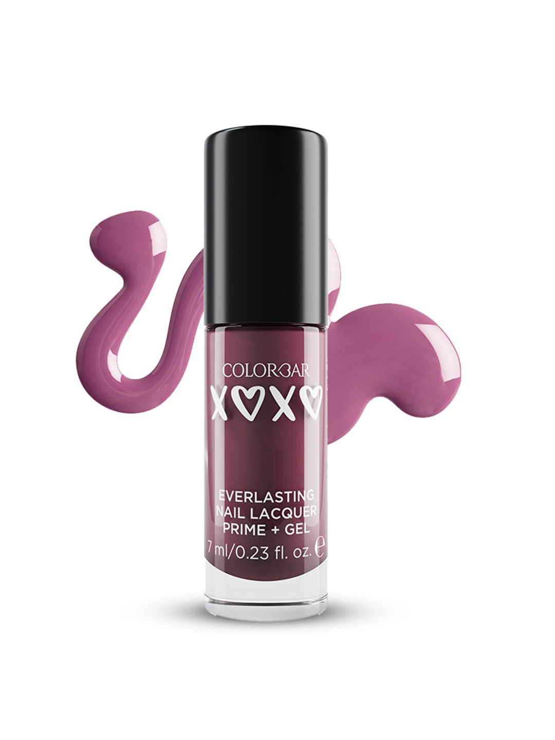

Colorbar XOXO Everlasting Prime + Gel Nail Lacquer 7 ml - Orchid Field 033, Purple