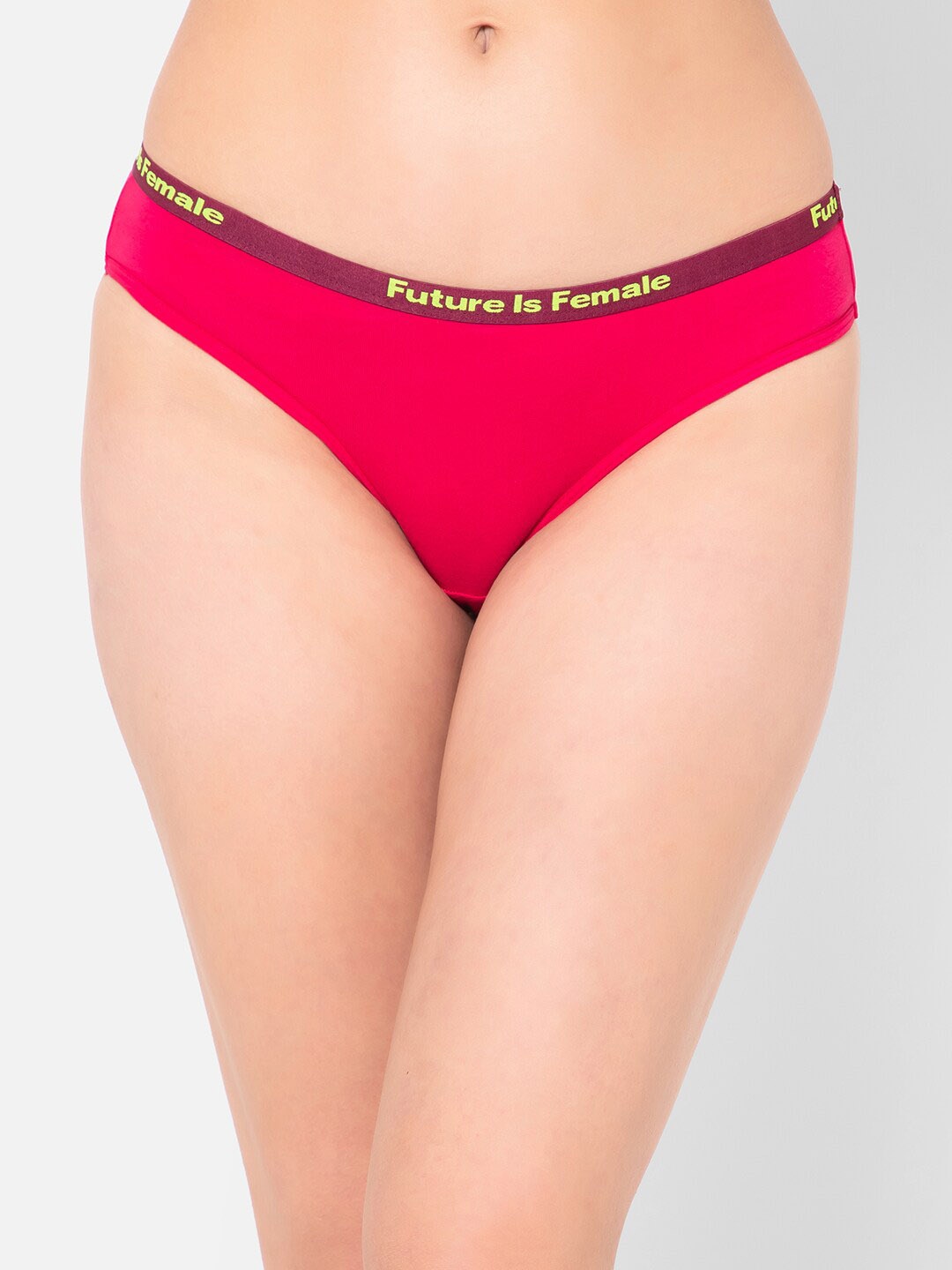 

Clovia Low Waist Bikini Briefs, Pink