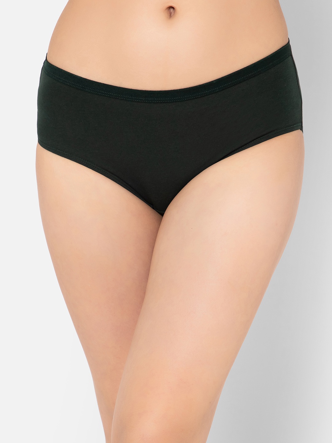 

Clovia Women Cotton Mid Waist Hipster Brief- PN2597B173XL, Green