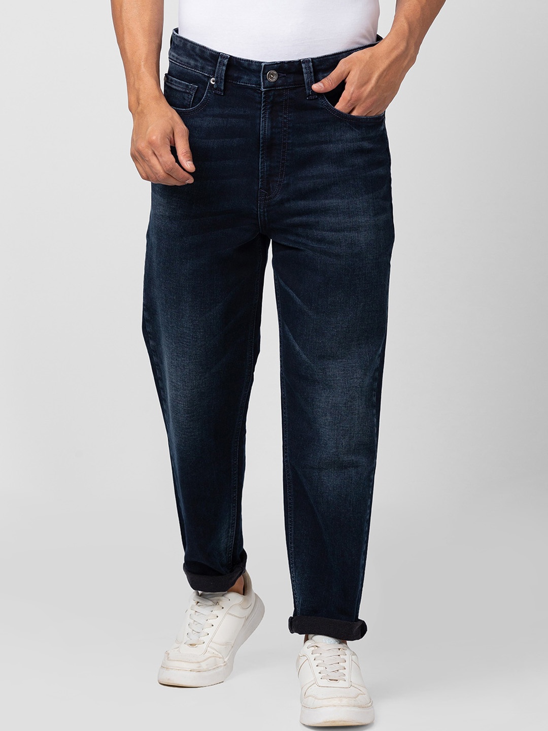 

SPYKAR Men Light Fade Stretchable Cotton Jeans, Blue