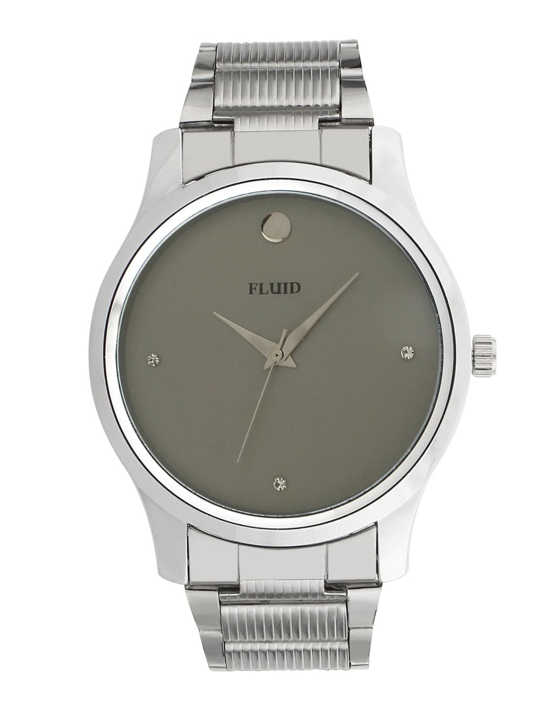 

FLUID Men Dial & Bracelet Style Straps Analogue Watch FL23-769G-GRY01, Grey