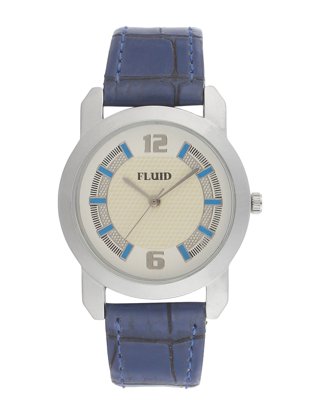 

FLUID Women Leather Textured Straps Analogue Watch FL23-742L-WH01, Off white