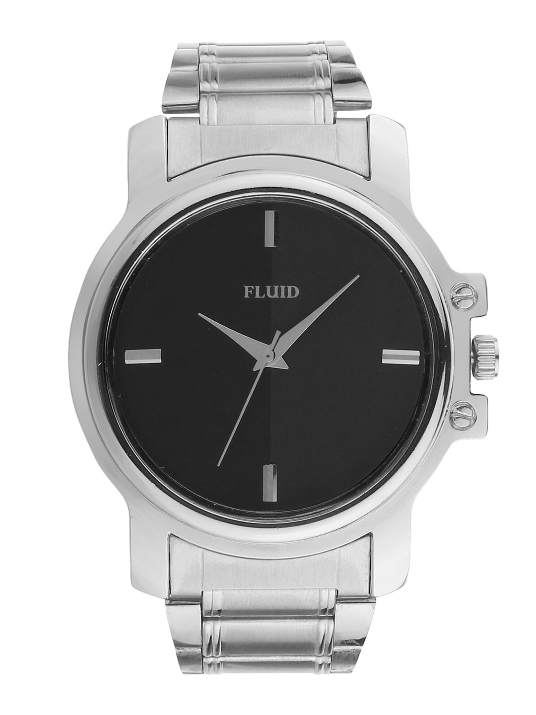 

FLUID Men Bracelet Style Straps Analogue Watch FL23-759G-BK01, Black