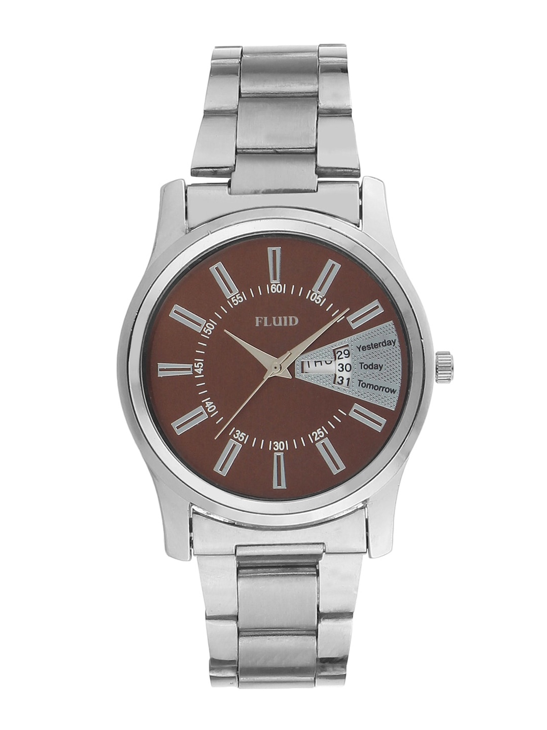 

FLUID Women Bracelet Style Straps Analogue Watch FL23-758L-BR01, Brown